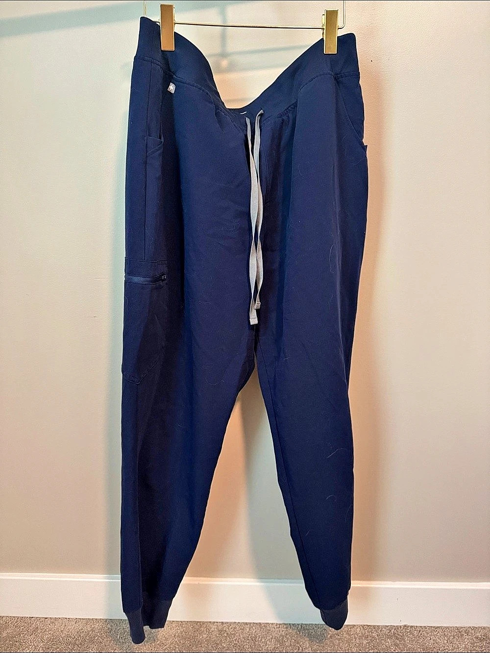 FIGS Technical Collection Jogger Scrub Pants Navy Blue XXL